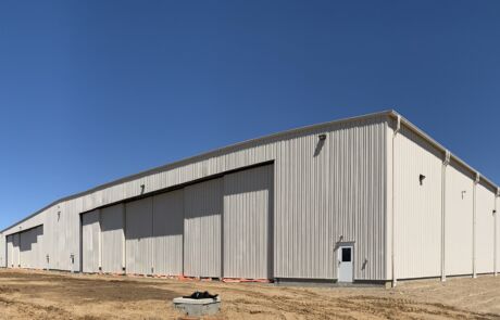 Airplane Hangar Design for Steel Building