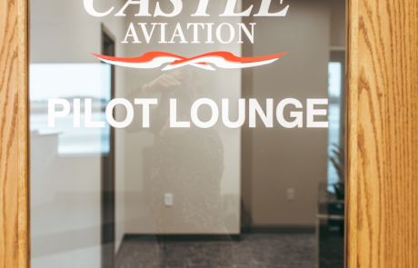 Pilot Lounge at Castle Aviation