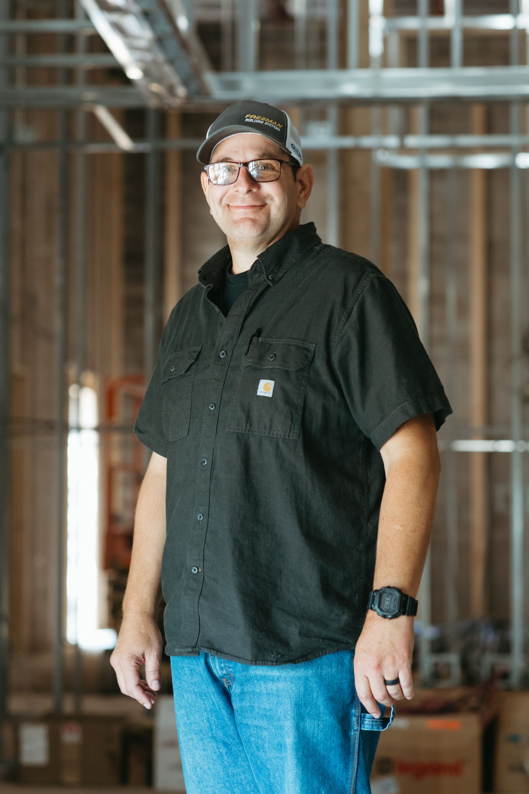 Cy Conrad at Freeman Building Systems